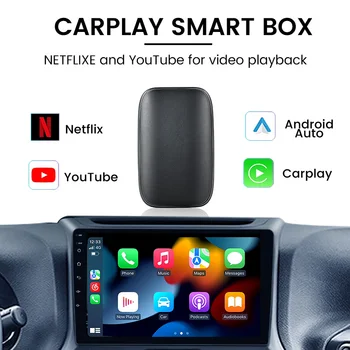 Автомобильный Адаптер Play AI Box Для VW Ford Toyota Hyundai KIA Wireless Carplay Android Auto, Встроенная Система Netflix YouTube Android 8.1