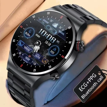 Умные часы ECG + PPG Музыкальный плеер, пошаговый вызов по Bluetooth, умные часы, мужские повседневные Спортивные Часы с управлением музыкой, шагомер, Спортивные часы
