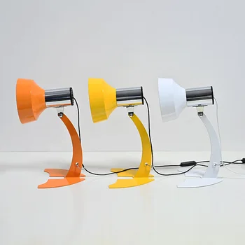 Корейский блогер ins антикварная настольная лампа Memphis orange fish tail, рабочий стол для кабинета, защита глаз, настольная лампа для кабинета