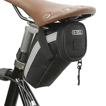 Велосипедная сумка B-SOUL для шоссейного велосипеда, износостойкая водонепроницаемая седельная сумка, различные стили, двусторонние велосипедные сумки, Аксессуары для велосипедов