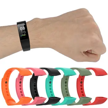Для Redmi band 4C браслет Ремешок для часов для Xiaomi Mi Smart Band 4C смарт браслет Замена ремешка Силиконовый браслет для часов