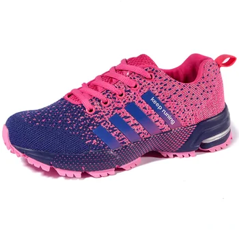 Женские кроссовки, высококачественные легкие брендовые кроссовки, Женская обувь для ходьбы, Розовая женская спортивная обувь Zapatos Mujer