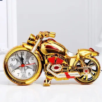Детский настольный будильник мотоциклетный будильник модный индивидуальный креативный будильник студенческие прикроватные часы