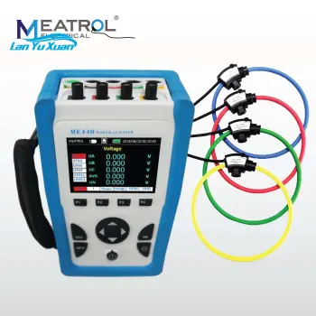 Лучшее качество ME440 Трехфазный регистратор данных о питании Счетчик энергии Анализатор мощности