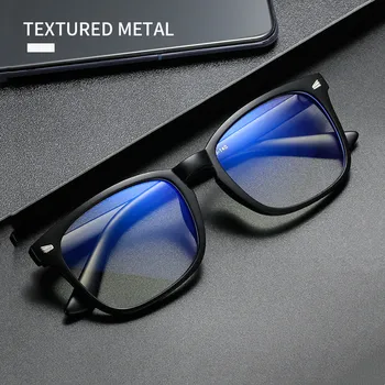 Ретро-Складные очки для чтения с синим светом, Женская Классическая Квадратная оправа, Мужские очки для пресбиопии, Увеличительное стекло для пожилых людей