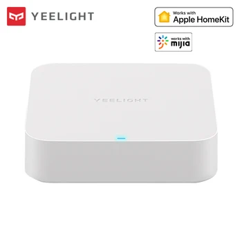 Сетчатый шлюзовой концентратор Yeelight для сетчатого осветительного устройства Wi-Fi Bluetooth, двухрежимное приложение, интеллектуальное управление, работа с Apple Homekit Mi Home
