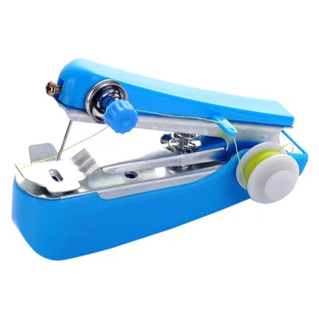 Портативная мини-швейная машинка Инструмент для шитья ткани своими руками Инструменты для рукоделия для проектов ремесленников