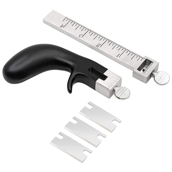 Профессиональный Острый Кожаный Ремешок Для шнуркового ремня Регулируемый Ручной Режущий Инструмент DIY Craft Leather Tools