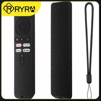 Силиконовый защитный чехол RYRA для Redmi TV Box, удобный для кожи чехол, умный голосовой пульт дистанционного управления Xiaomi TV, защита от падения