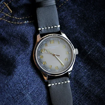 Таинственный код Мужские Роскошные часы 40 мм Кварцевые Часы Наручные часы Pilot Сапфировое зеркало 50 м Водонепроницаемый VH31 Fashion