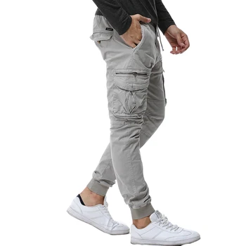 Модные весенние мужские тактические брюки-карго 2022 года, мужские джоггеры, армейские военные повседневные хлопчатобумажные брюки в стиле хип-хоп с лентой, мужские армейские брюки 38