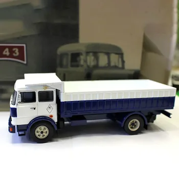 Литой под давлением пикап в масштабе 1/43, строительный грузовик, модель легкосплавного автомобиля, украшение для коллекции для взрослых, Подарок для мальчика, Игрушка