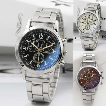 Mens Steel Strip Casual Fashion Watch Strap Watch For Gift Giving Exquisite Delicate wristwatch  часы мужские наручные механичес