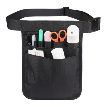 Новая поясная сумка для медсестер 2022 года с карманом на молнии, несколькими отдельными прорезями для студентов-медсестер