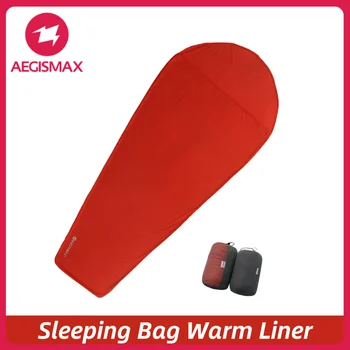 Вкладыш для спального мешка AEGISMAX, конверт и мумия, 4-стилевый сверхлегкий вкладыш для спального мешка, согревающий при температуре 5-8 ℃, Портативный для путешествий