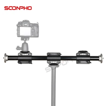 Штатив для камеры Soonpho 131DDB, стрела, подставка из стали и алюминия для профессиональной фотостудии