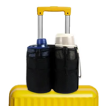 Аксессуары для путешественников, сумка для напитков, сумка для бутылок, сумка для багажа, сумка для напитков для путешествий, подходит для ручек чемодана
