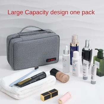 Новая большая подвесная дорожная сумка для туалетных принадлежностей, Мужской органайзер для макияжа, Женская косметичка, Водонепроницаемая сумка для мытья в ванной