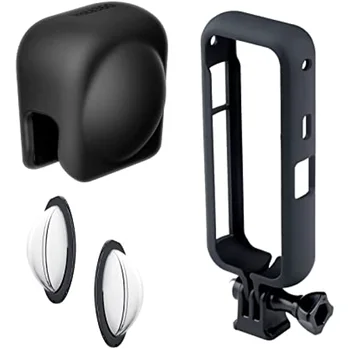 Аксессуары для защиты объектива X3 Включают крышку объектива, защитные кожухи объектива и футляр для камеры Insta360 X3. Комплект аксессуаров для защиты объектива