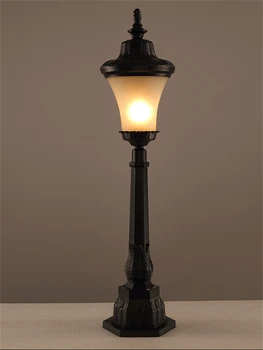 Уличная лампа для газона Водонепроницаемая Ретро садовая лампа Вилла Садовая ландшафтная лампа лампа освещения Парковый фонарь