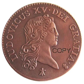 Франция 1720A Копировальные монеты из 100% меди (26 мм)