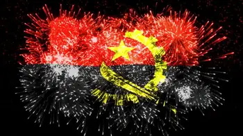 Флаг Анголы 60*90 см с изображением фейерверка, баннер с историей любого хобби