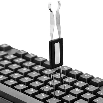 Съемник колпачков для ключей Универсальная клавиатура Съемник колпачков для ключей для механической клавиатуры Инструмент для снятия ключей