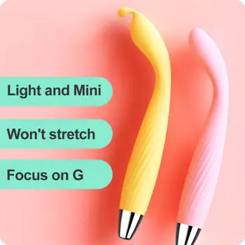Портативная ручка для вибрационного массажа точки G, ручка для удовольствия, женская мастурбация, Стимуляция клитора для секса, Игрушки для секс-массажа