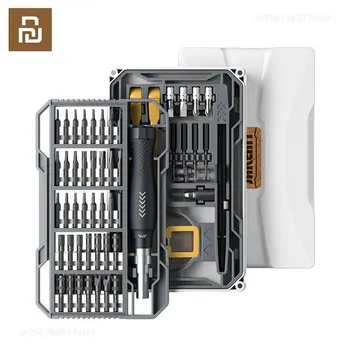 Набор прецизионных отверток Xiaomi JAKEMY 83 в 1, магнитная отвертка Torx с чехлом, профессиональный инструмент для ремонта ПК, iPhone, iPad