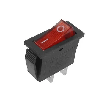 20 шт 2-контактный SPST Красный Неоновый Переключатель включения / выключения переменного тока 16A/250V 20A /125V