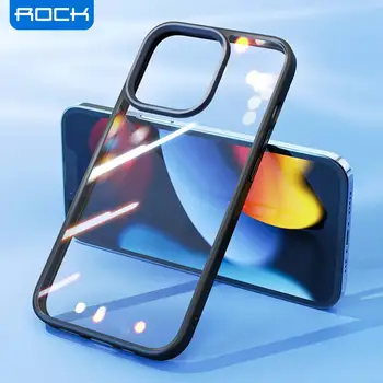 Прочный прозрачный мягкий чехол-бампер для iPhone 14 Pro Max, защита от царапин, ультра Прозрачный жесткий чехол для задней панели для iPhone 14 Plus