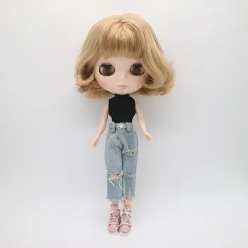 Кукла обнаженная Блит с челкой fashion doll factory doll 20170927 короткая