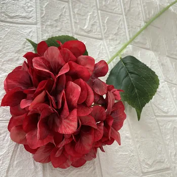 76 см Искусственный цветок гортензии для декора свадьбы, дня рождения, праздничного декора, цветочных композиций, фона для фотографии