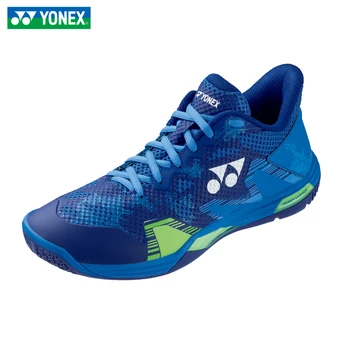 обувь для бадминтона, новинка 2023 года, теннисные туфли Yonex, мужские и женские спортивные кроссовки с силовой подушкой ELZ3