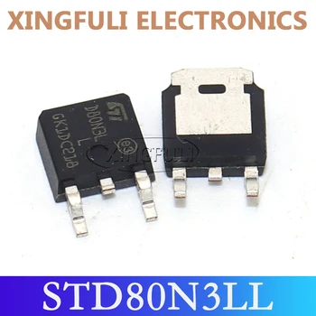 1 шт. МОП-транзистор STD80N3LL N-CH 30V 80A DPAK