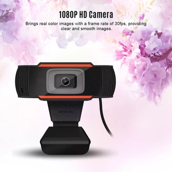 Камера видеоконференции 1080P / 720P HD веб-камера Компьютерная камера с шумоподавлением Микрофон USB Plug & Play для совещаний