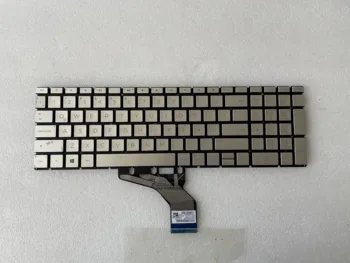 Новая Латинская клавиатура для ноутбука HP 15-DA 15-DB 15-DX 15-DR 15-CR 15-CS NoBacklight Silver Notebook