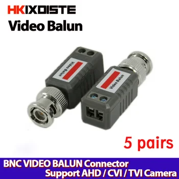 Самые популярные аксессуары для видеонаблюдения Пассивный BNC видеобаланс CCTV к приемопередатчику UTP для IP-камеры