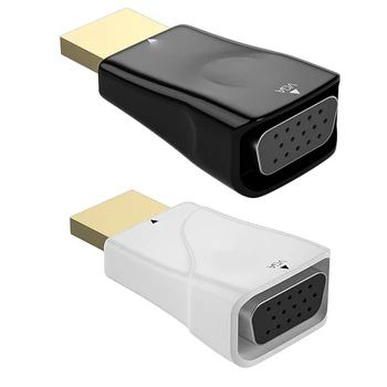 HD 1080P HDMI-Совместимый адаптер VGA, конвертер выходного сигнала VGA, Разъем для компьютерной приставки для ноутбука, Аксессуар для игровой консоли