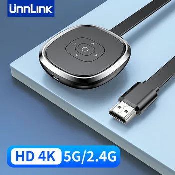 Подключение телефона к телевизору 2.4G 5G 4K Беспроводной адаптер HDMI, совместимый с Lightning, дисплей-ключ для iPhone Samsung Huawei Android Chromecast