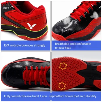 2022 новые мужские и женские кроссовки для бадминтона victor, дышащие высокоэластичные нескользящие спортивные кроссовки для тенниса