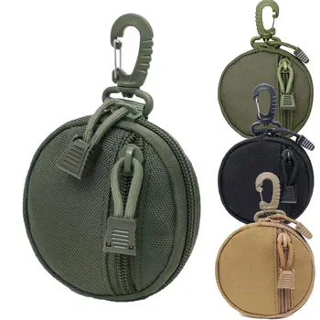 Новая тактическая сумка EDC, кошелек для ключей, держатель для карт, мужские кошельки для монет, сумка для ключей, карман на молнии, уличная сумка, сумка для монет, Денежные мешки