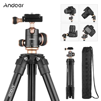 Штатив для Камеры Andoer Q160SA Комплектные Штативы Портативный Дорожный Штатив для Цифровых Зеркальных Камер Видеокамеры Мини Проектора