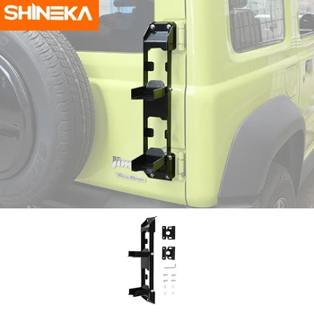 Педаль подъема петли задней двери автомобиля SHINEKA для Suzuki Jimny JB64 2019-2022 Складная педаль задней двери автомобиля Аксессуары для лестницы