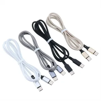 кабель USB-C-USB Type C длиной 1 м 2A, провод для быстрой зарядки PD Samsung S10 Plus, Xiaomi Redmi Note 8 Pro для устройств Type-C