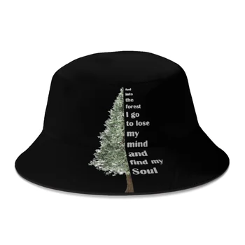 Летняя модная мужская панама Muir Soul Tree для кемпинга, женщин, мужчин, рыболовных шляп, осенних фетровых шляп для путешествий на открытом воздухе, кепки для Боба