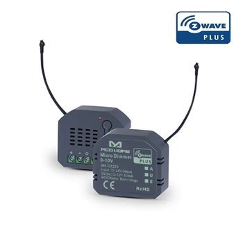 Z-wave EU 868,42 МГц модуль затемнения диммера света переключатель MCO Home MH-DA221 0-10 В модуль затемнения